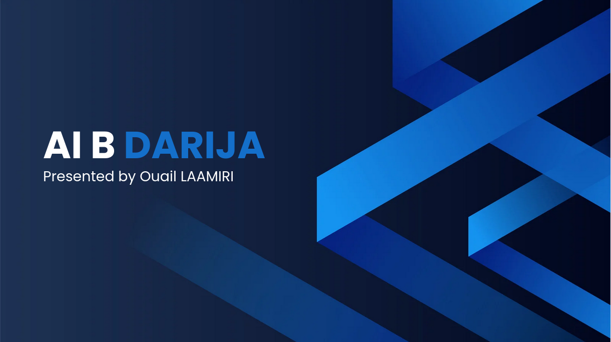 AI B Darija | Introduction